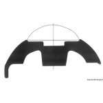 Base per profili PVC bianco 60 mm