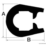 Terminale profilato PVC nero - immagine 2