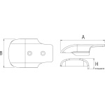 Terminale per profilo Simply DOUGLAS MARINE - immagine 2