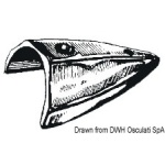 Terminale parabordo ottone cromato