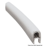 Profilato PVC bianco 1,5 x 4 mm
