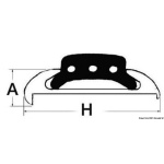 Inserto PVC bianco per 44.494.10