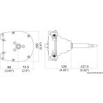 Timoneria rotativa singola T91 - immagine 2
