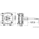 Coprimozzo cromato inclinazione a 90° - immagine 5