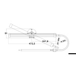 TM87O Timoneria rettilinea 14' - immagine 2