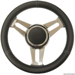 Volante in pelle nera