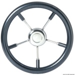 Volante mm 350 cubicato carbonio