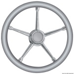 Volante A inox/grigio 350 mm