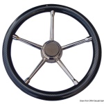 Volante A inox/nero 350 mm - immagine 2