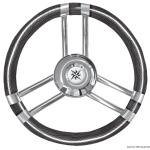 Volante C inox/carbonio 350 mm