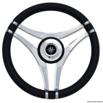 Volante IMPACT nero Ø 350 mm con razze acciaio