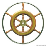 Timone con cerchio inox cm 42