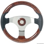 Volante Technic nero/radica