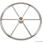 Timone ruota inox 6 razze 700 mm