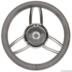 Volante Bliz poliuretano morbido grigio