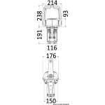 Scatola bileva nera B502B - immagine 2