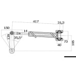 Kit timoneria idraulica Ultraflex Gotech onboard - immagine 3