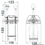 Scatola comando inox bileva - immagine 2