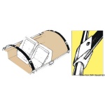 Piastrine nylon per tubi 22 mm - immagine 2