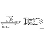 Telone sartoriale x gommone cm 720/750 stile C - immagine 2