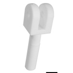 Scalmiera di ricambio per tendalini nylon bianco