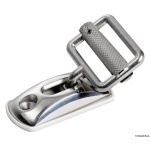 Piastrina/fibbia inox per nastri 30 mm