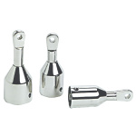 Cappuccio inox per tubo 25 mm