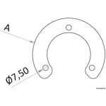 Controflangia di montaggio