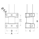 Kit boccole da parete - immagine 2