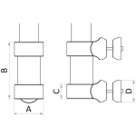 Kit boccole da candeliere - immagine 2