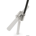 Basi DX-SX acciaio inox fissaggio su pulpito sistema Mickey - immagine 4