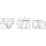 Basi DX-SX acciaio inox fissaggio su pulpito sistema Mickey - immagine 3