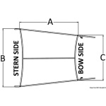 Tendalino estensione T-Top Nero 210/210/150 cm - immagine 3
