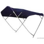Capottina inox pieghevole 175/190 cm