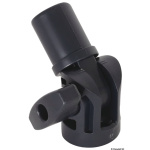 Base di fissaggio universale snodata per tubi Ø32m