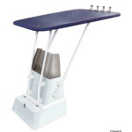 T-Top professionale Heavy Duty bianco con telo blu