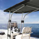 T-Top in lega leggera 1700x1200x2010 mm Blu - immagine 4