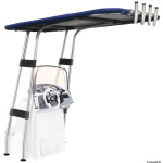 T-Top professionale 2000x1400 bianco con telo blu