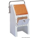 Plancia guida con inserto in mogano