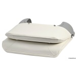 Sedile con schienale ribaltab.e sfilabile bianco - immagine 3