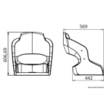 Sedile Attwood Aergo - immagine 4