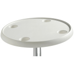 Tavolo tondo 610 mm bianco