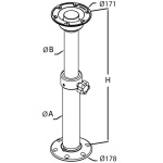 Colonna Thread Lock 500/700 mm generica 4841761+4841764-C01 - immagine 2