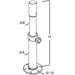 Colonna Thread Lock 500/700 mm - immagine 2