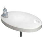 Tavolo ABS bianco 77 x 51 cm