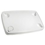 Tavolo ABS bianco 81 x 51 cm forato
