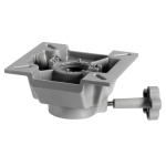 Gamba tavolo tritelescopica molla a gas removibile - immagine 3