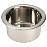 Portabicchieri/lattine inox