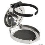 Portabicchieri/lattine pieghevole