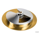 Portacalici inox finitura colore oro